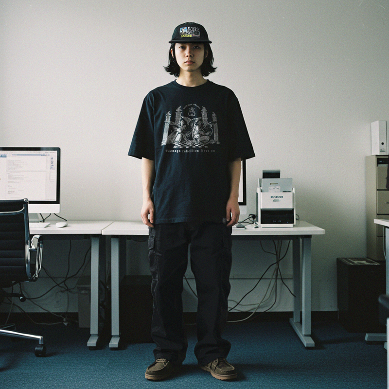 TEENAGE REBELLION  ( OVERSIZE TEE )