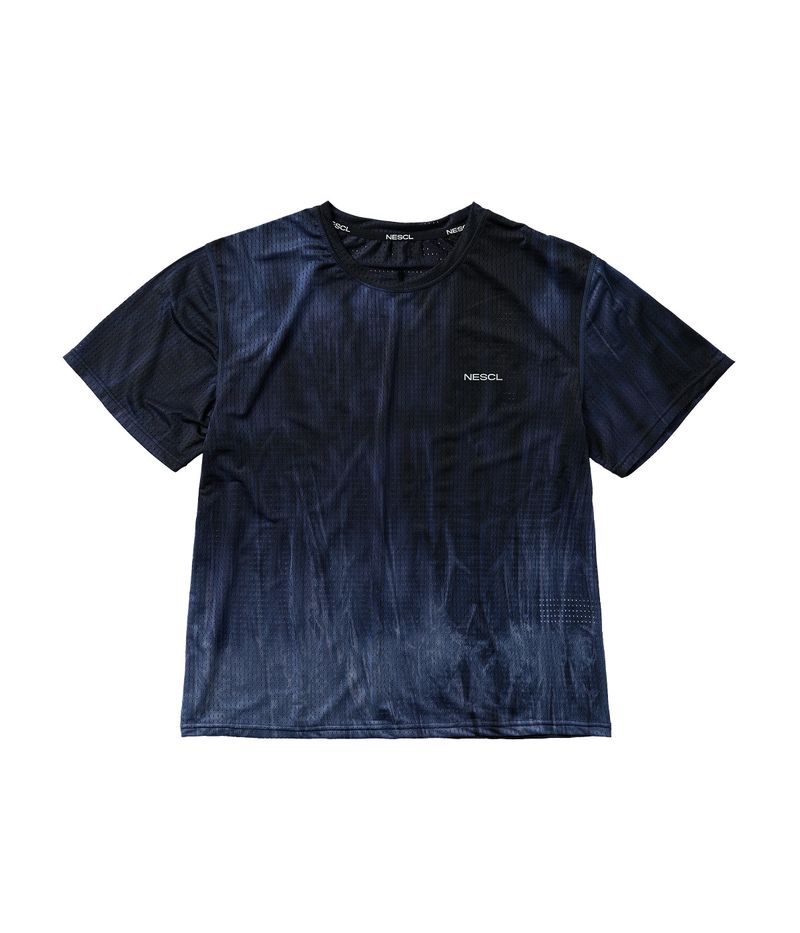 Air Vent Tie-Dye Racing T-Shirt (Blue)