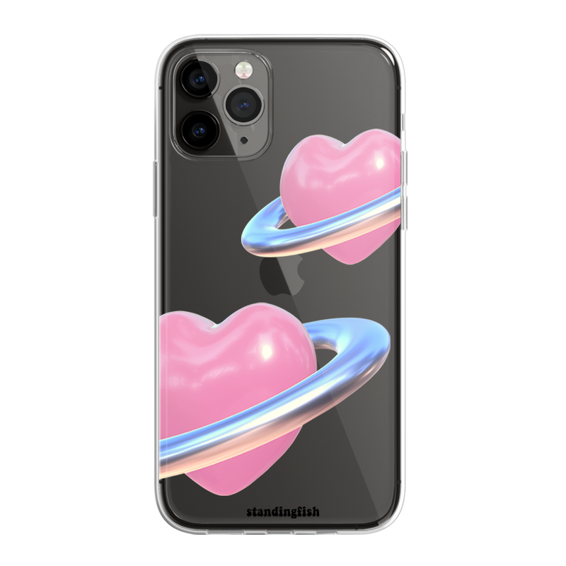 standingfish（スタンディングフィッシュ）の「ハートプラネット P3 フォーンケース（スマホグッズ/小物）」