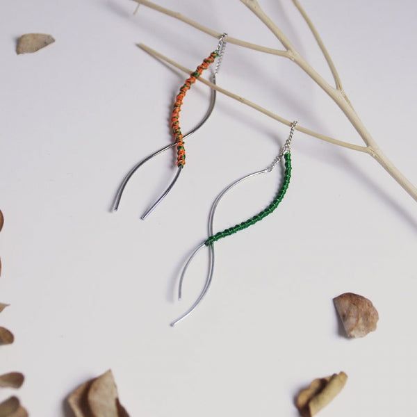 ccnmade（チェチャンナムメイド）の「[CCNMADE] At the end of the night Earring (GREEN（Accessories）」