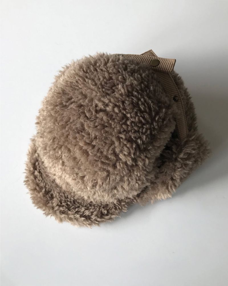 Reversible Boucle Trapper Hat (2 Colors)