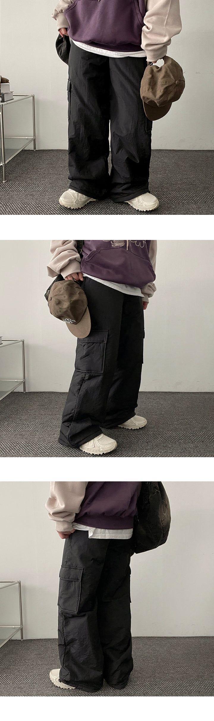 Lucken padded cargo pants