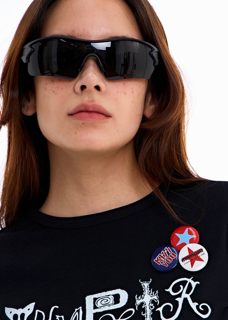 RUN WILD SUNGLASSES BLACK