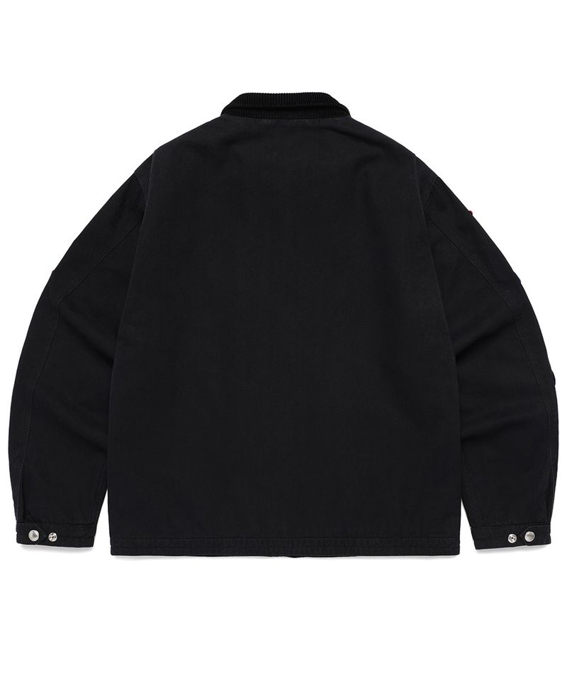 WASHED PATCHWORK JACKET BLACK(CV2EFUB931A)