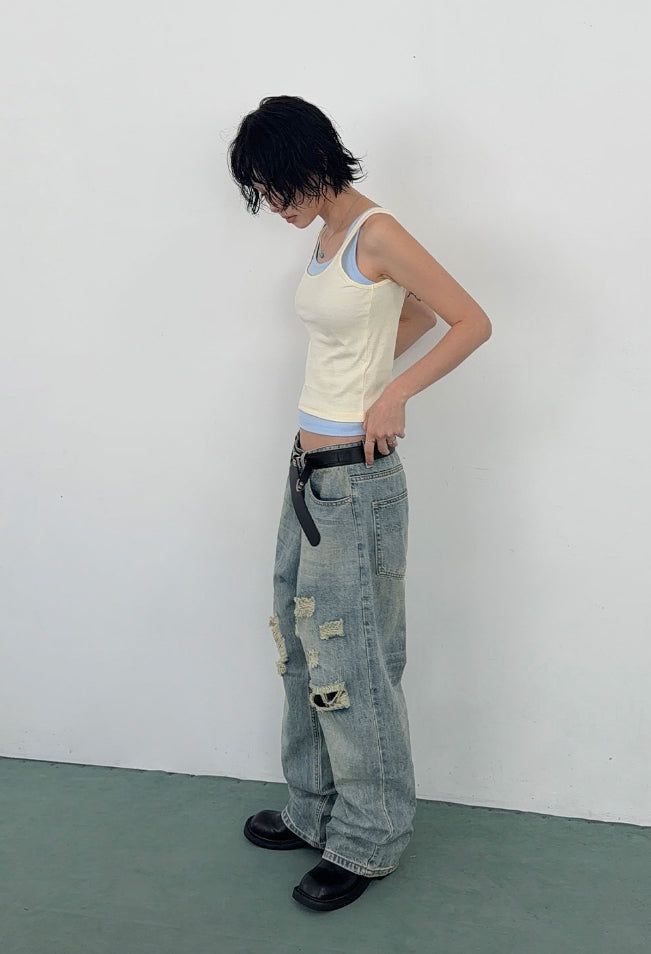 PALETTE SLEEVELESS