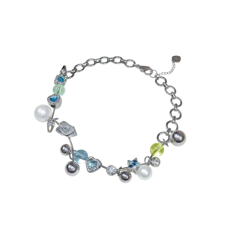 Ball bar necklace