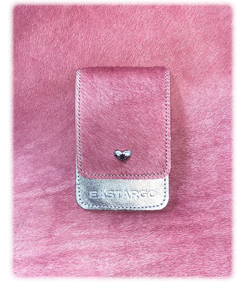 PINK HEART BENTO WALLET (SILVER)