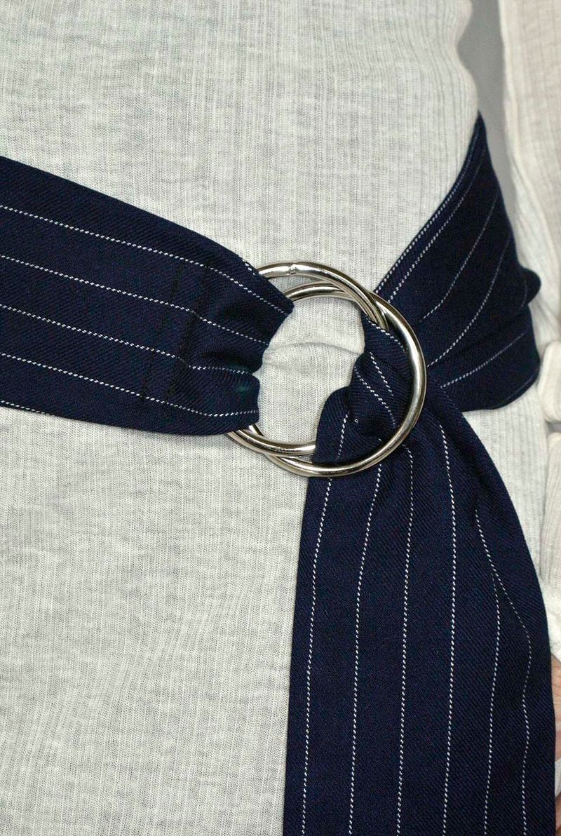 STRIPE BELT / NAVY