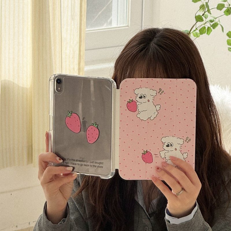 strawberry detachable iPad case