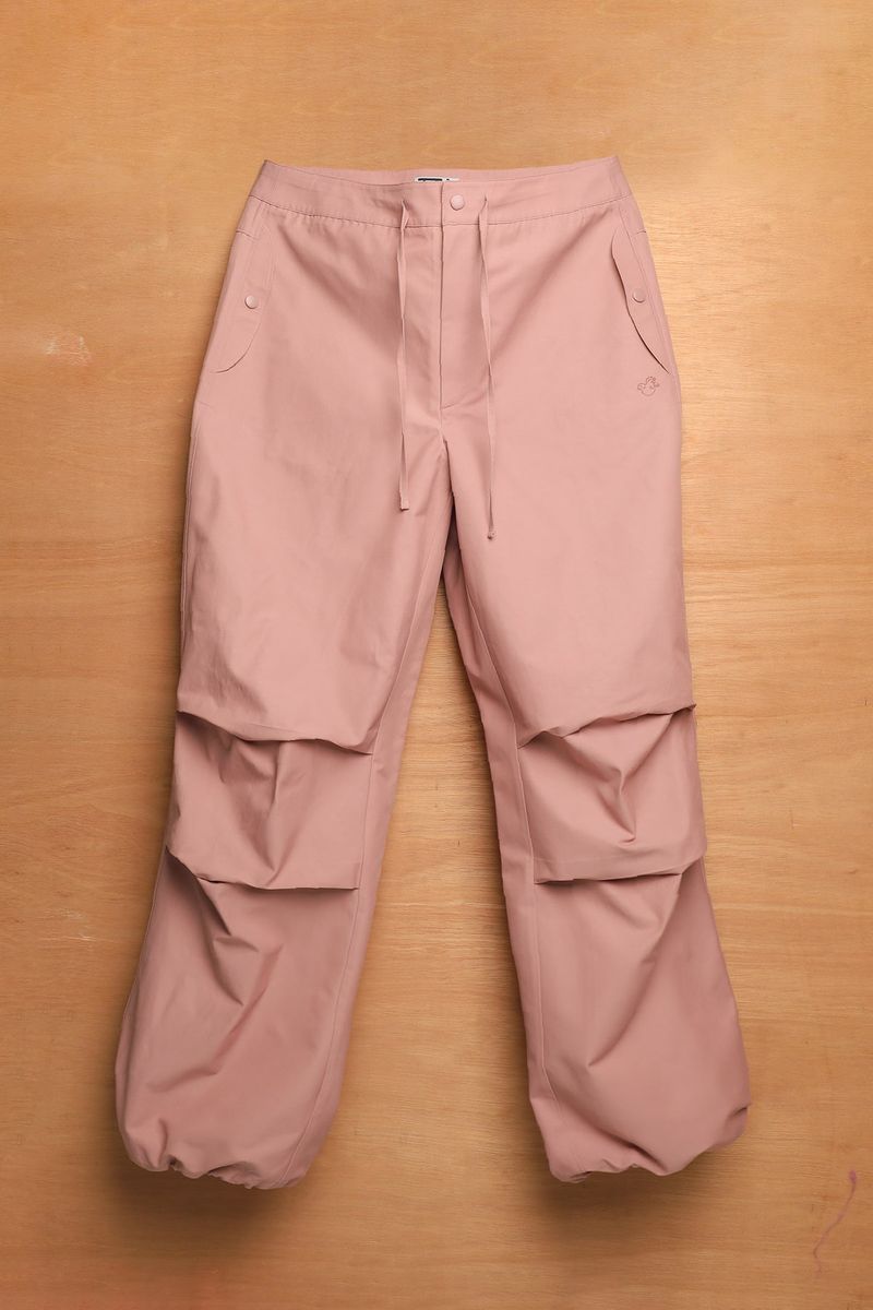 PIPI PARACHUTE PANTS-DIRTY PINK