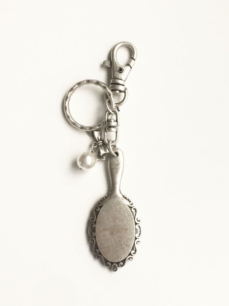 hand mirror keyring