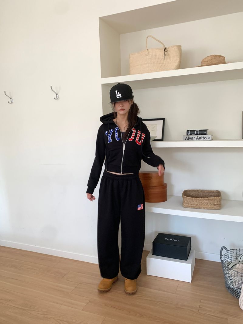 AMERICA HOOD ZIP-UP (2C)
