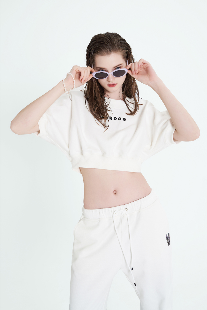 Sweatshirt Crop Top