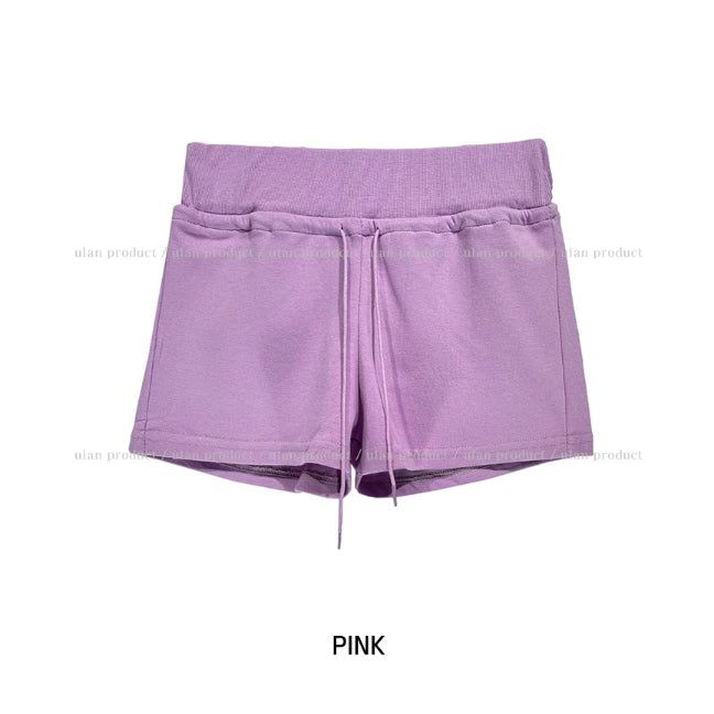 Micro banding short pants