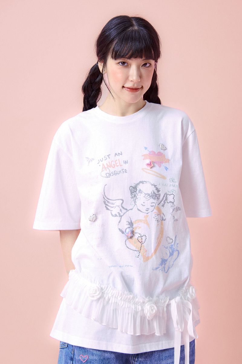 Angel Ring T-shirt [Ivory]