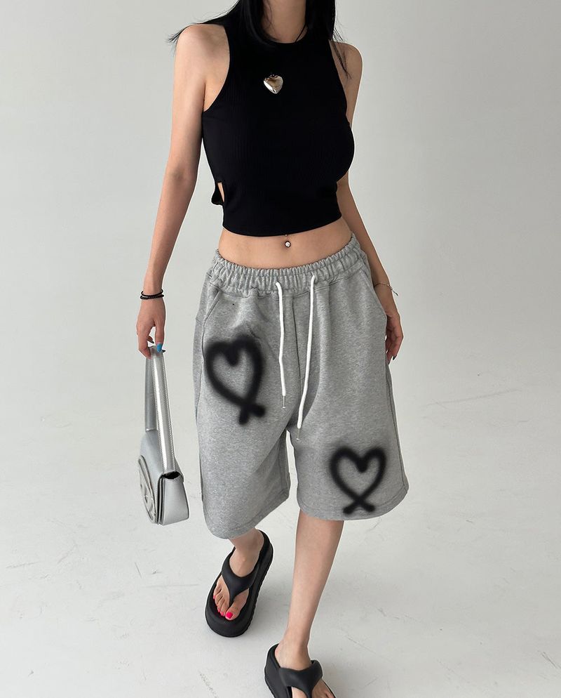 Heart Unisex Bermuda Shorts