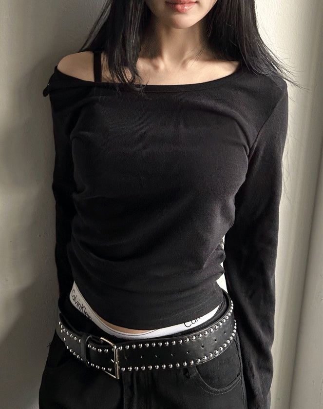 Shoulder Button Snap Inner T