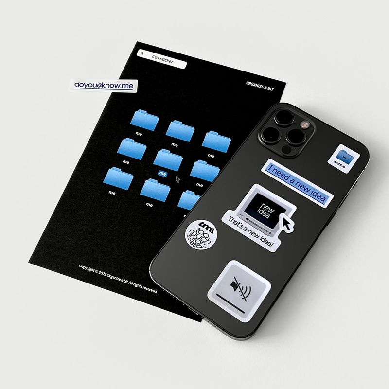 oab digital sticker set / 5 sticker set