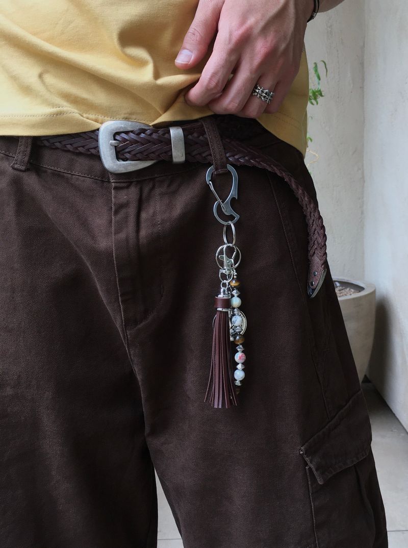Tesla Rope Key Ring 2C