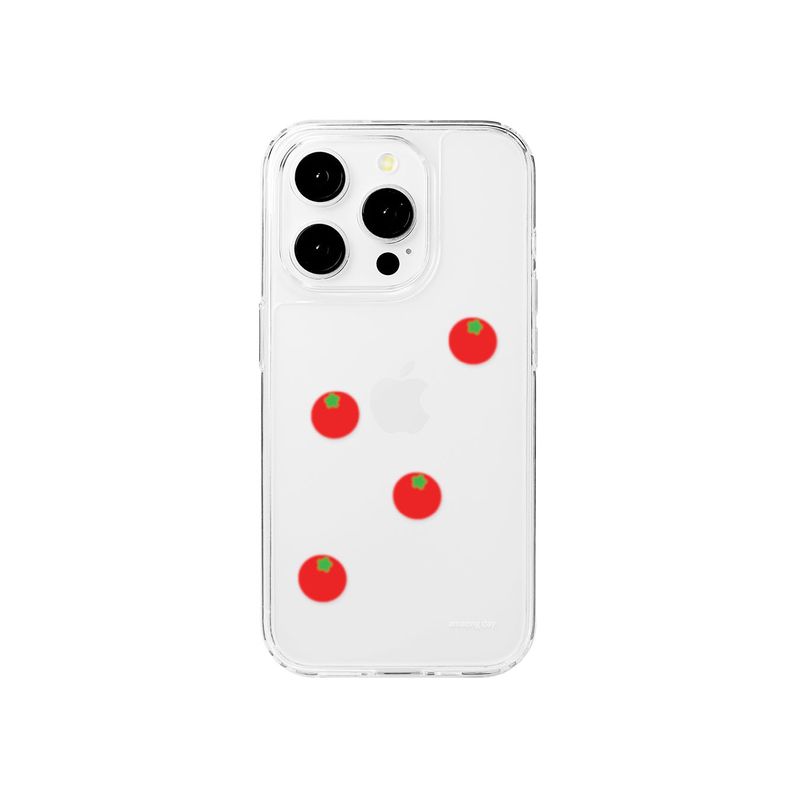 amazing day（アメージング デイ）の「[made] チェリートマト (jelly hard case)（スマホグッズ/小物）」