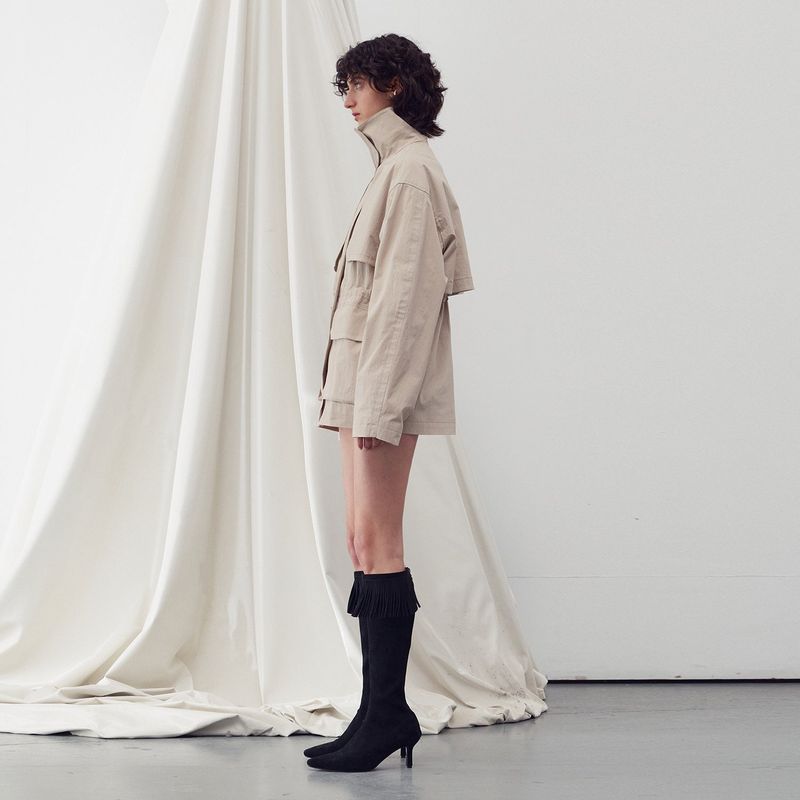 ZIPPED SAFARI JUMPER