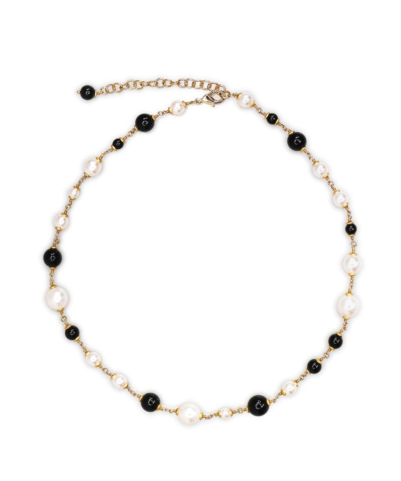 blackpurple(ブラックパープル)の「DESEVEN BLACK-PEARL NECKLACE(Accessories)」