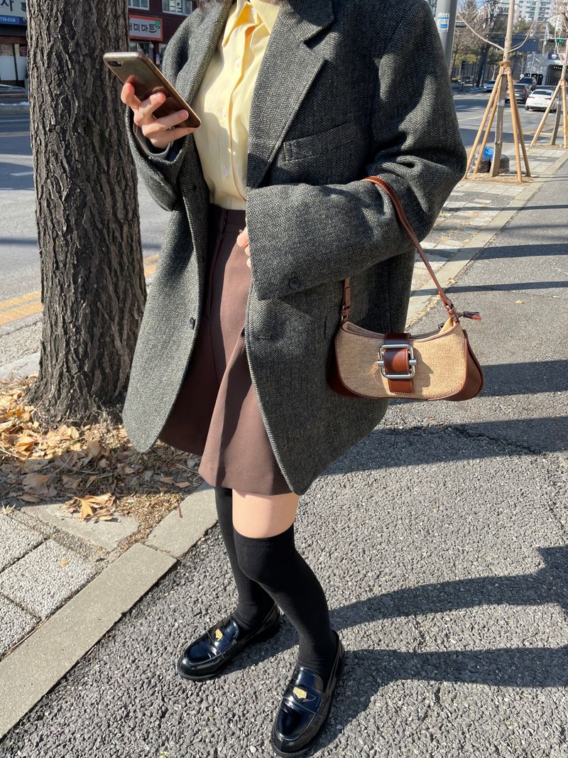 Lema tweed wool blazer