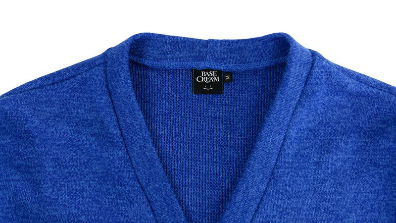 BASECREAM CARDIGAN BLUE