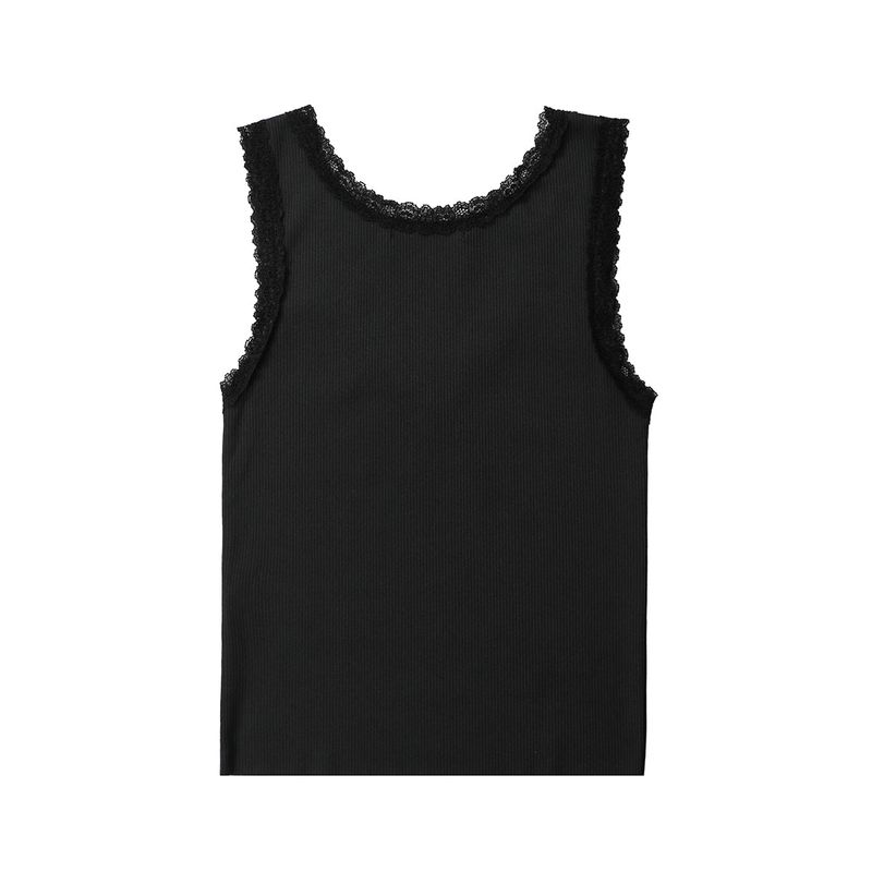 METAL LOGO TOP BLACK
