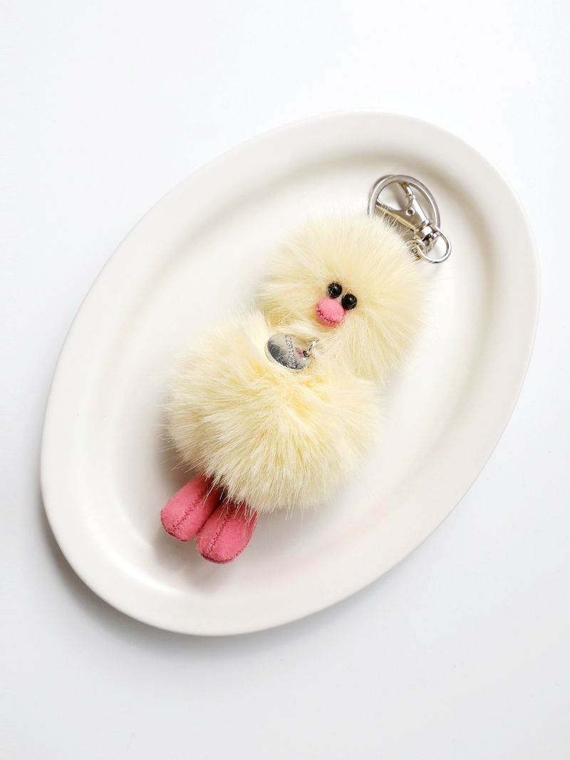 Cosymosy Mini Bird Keyring - Lemon