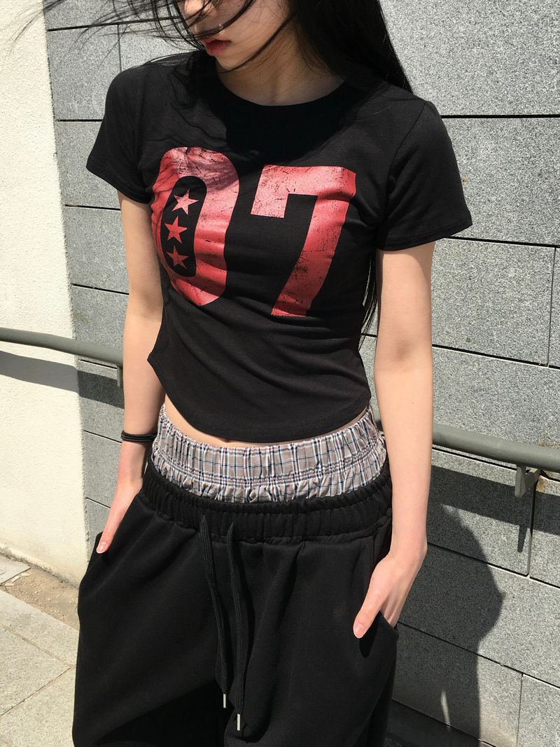 Dio Check Sagging Sweatpants (2c)