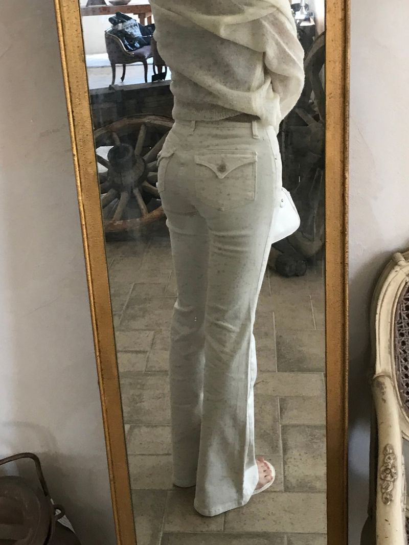 Back Pocket Span Bootcut Pants 