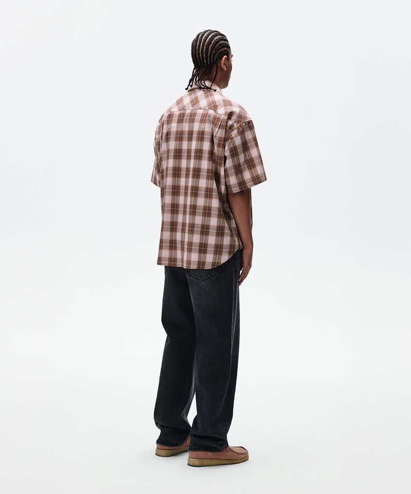 OMBRE CHECK HALF SHIRT