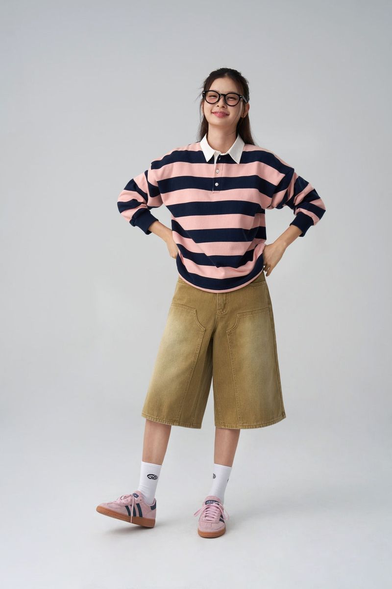 GUBIN（グビン）の「(W)サンドバミューダパンツ（パンツ）」