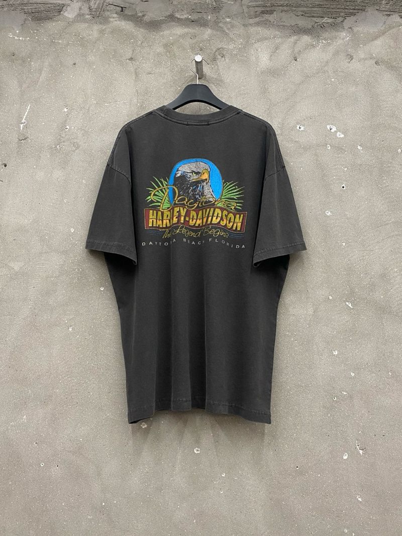 INTHECLOSET(インザクローゼット)の「(Unisex)Harley Daytona Box T(2color)(Tops)」