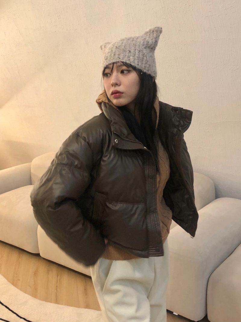 Siamese boucle beanie