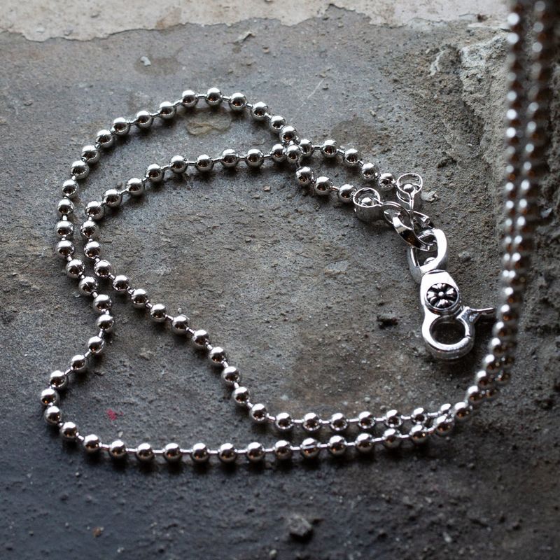 SVC-512 WEi Donghan Worn Double Dog Tag Silver Fashion Pants Chain