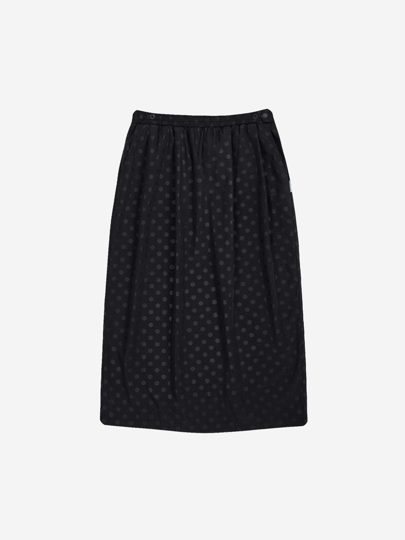 safarispot（サファリスポット）の「BASIC SAFARI DOTS POLY SKIRTS (BLACK)（Skirts）」