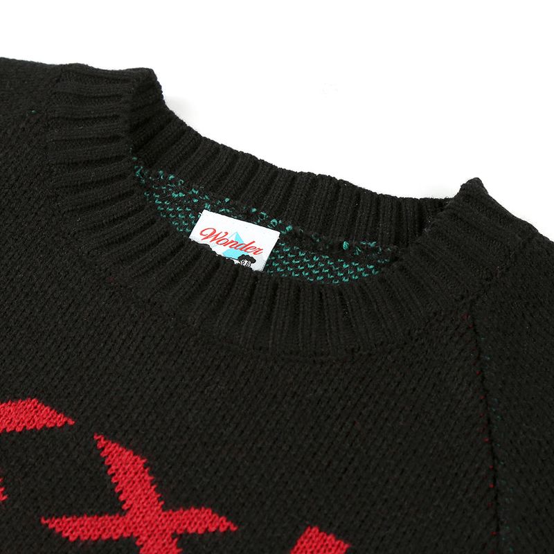 TCW Flower Jacquard Knit