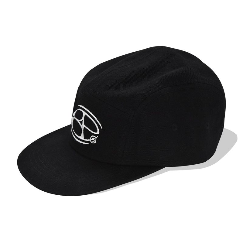BIG LOGO CAMP CAP BLACK