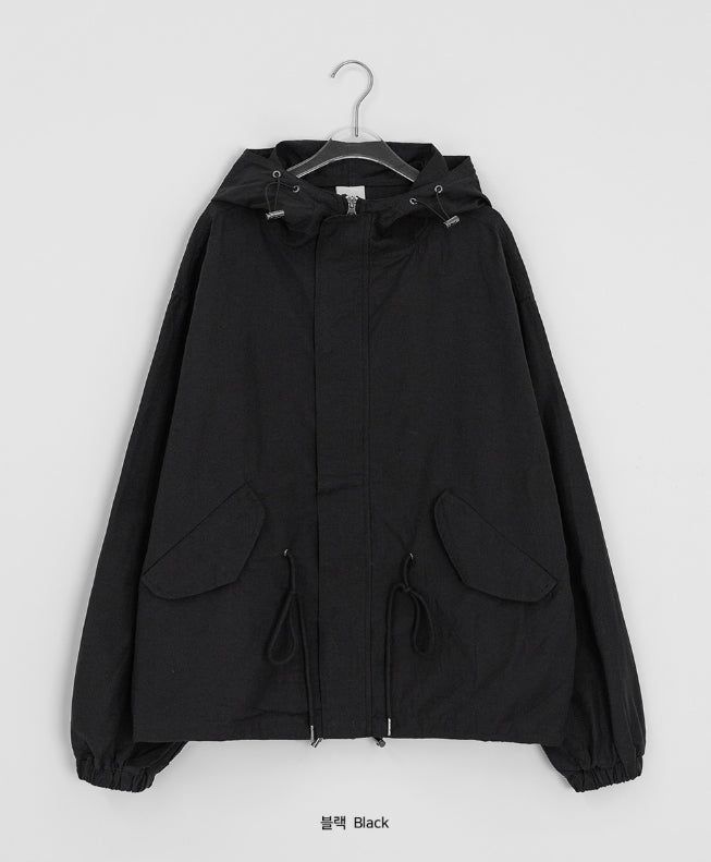 [unisex] Homeper Hood Over Bomber Jacket