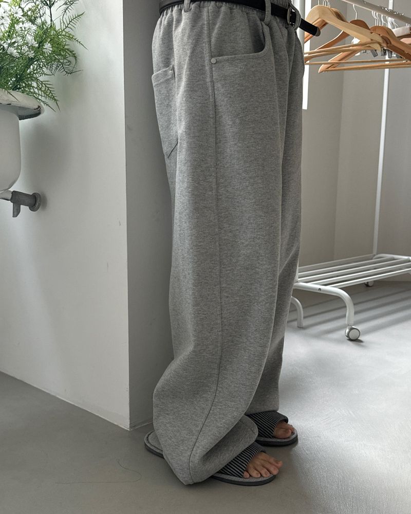 Belt sweat pants (Unisex)