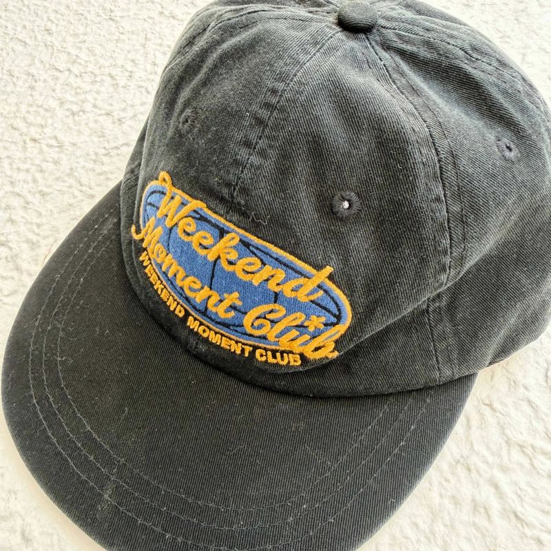 Retro Club Embroidered Cap