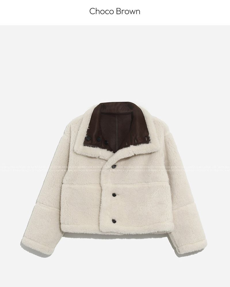 Reversible fur mustang