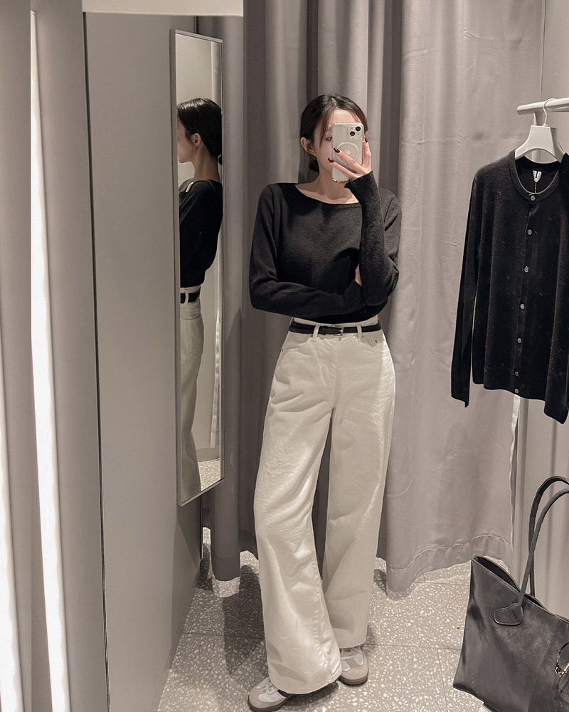 MAYBINS(メイビンス)の「Wide cotton pants(Pants)」
