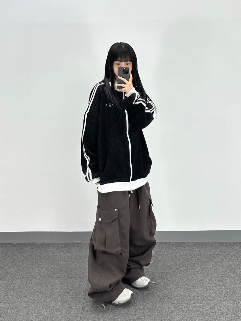 dart cotton cargo pants