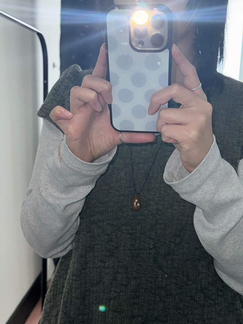 [ORDER MADE] Dot dot Case - White