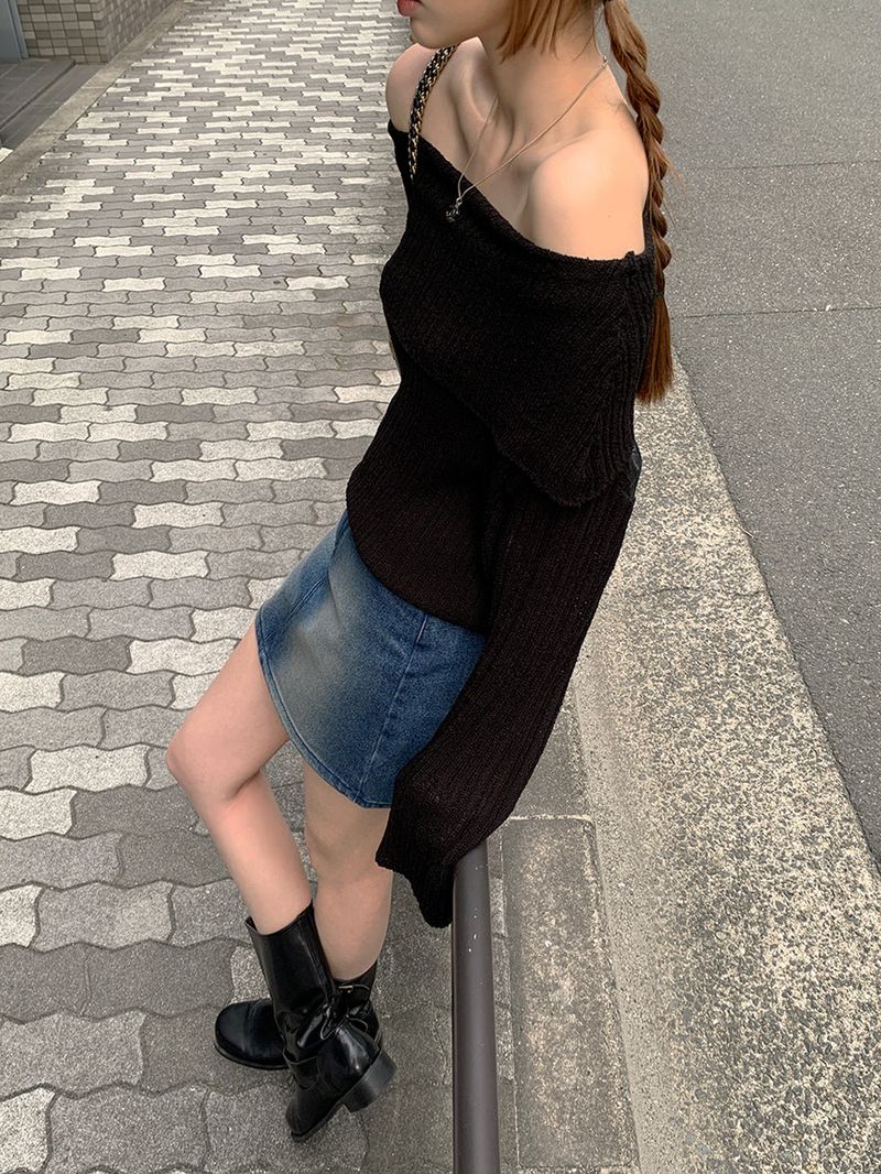 [MADE] Dune Y2K denim mini skirt