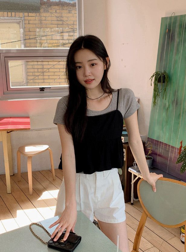 Simple & Basic Short Sleeve T-Shirt (9color)