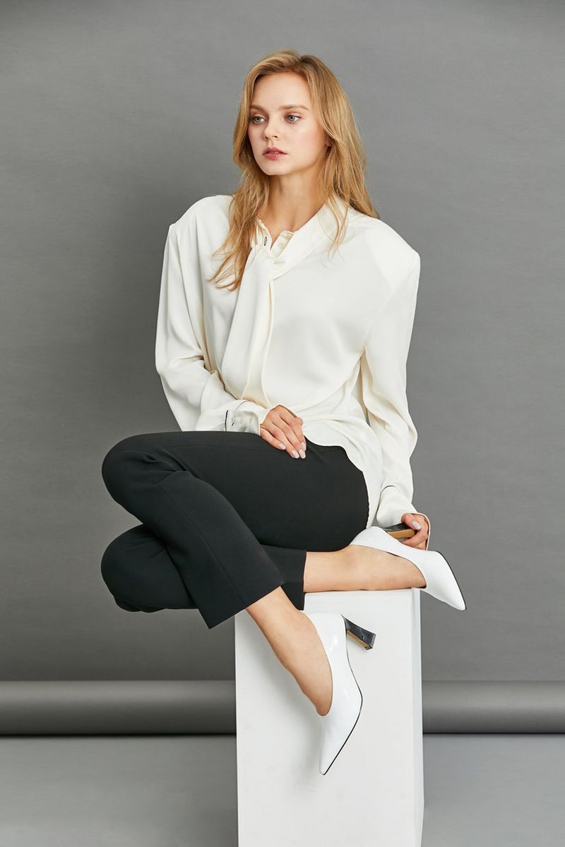 Cat Pumps_White Patent